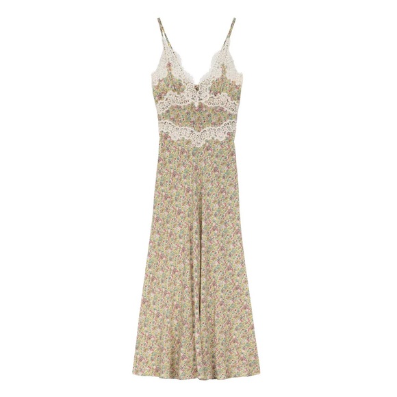 Shop Doen silk Venus dress - Picture 2 of 11